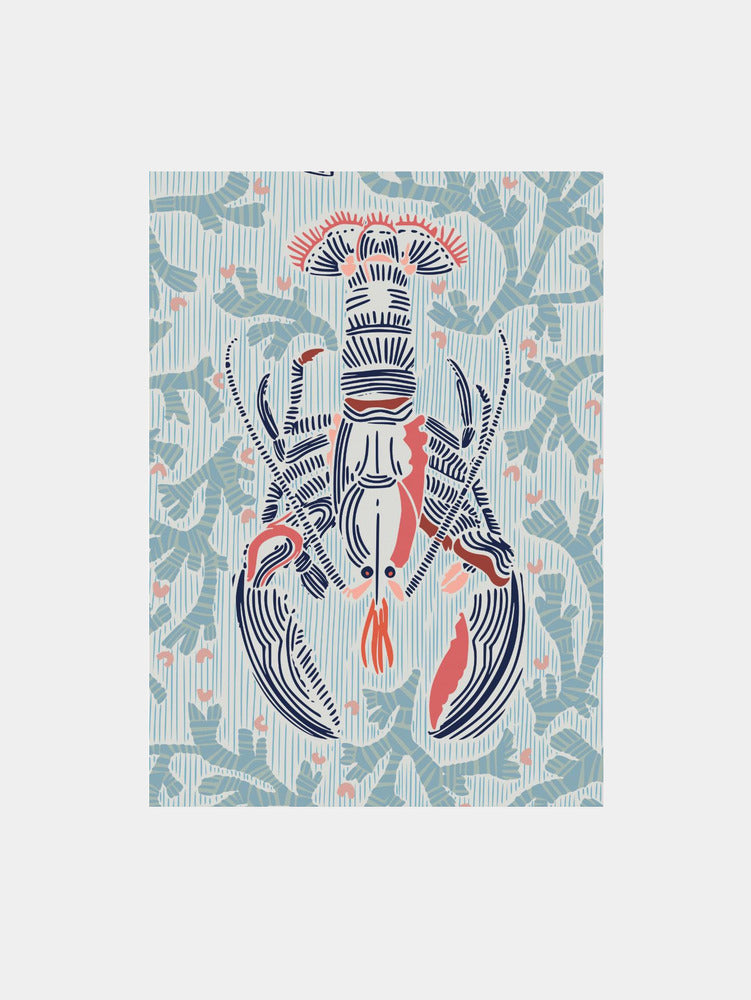 Crustacean Core mint Art Print