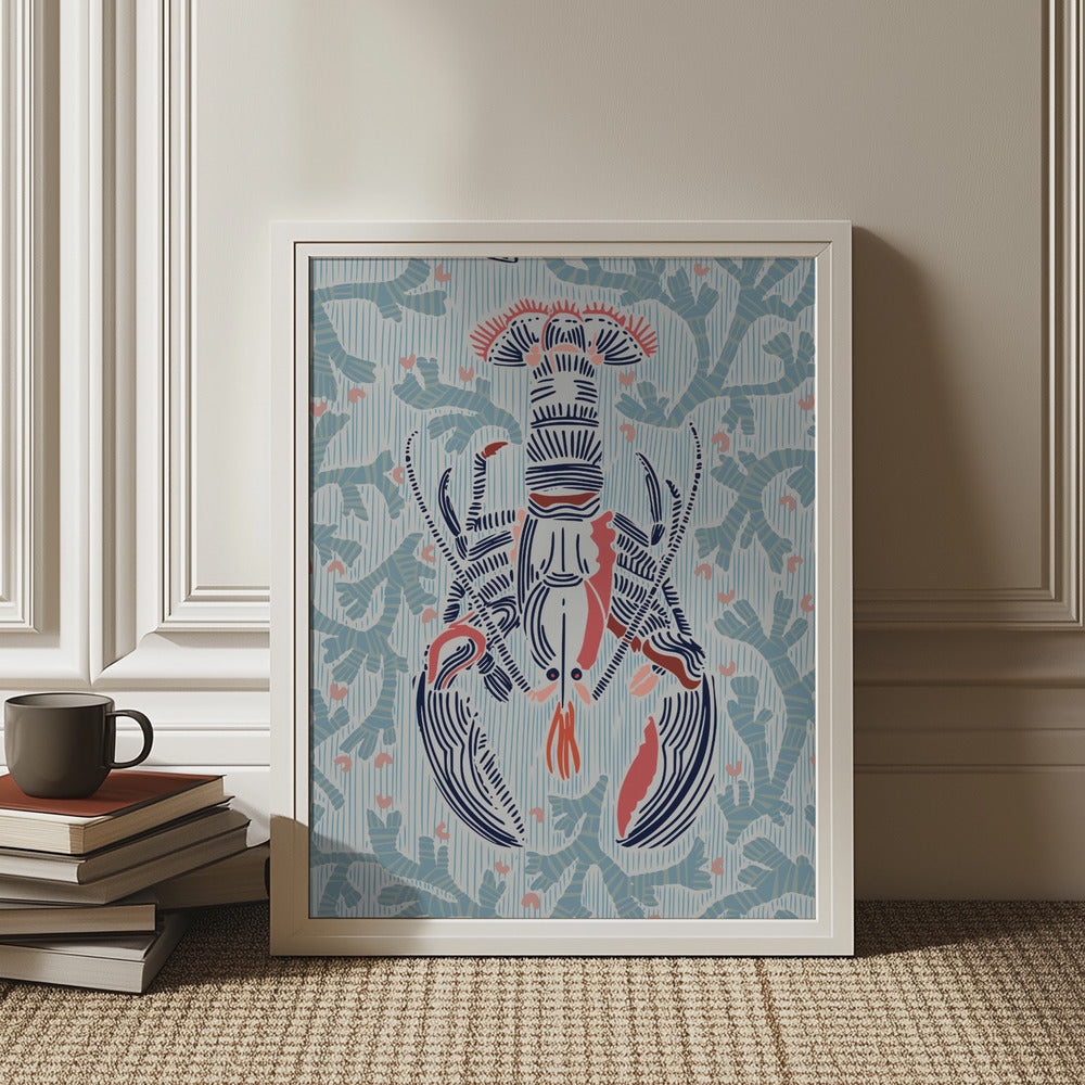Crustacean Core mint Art Print
