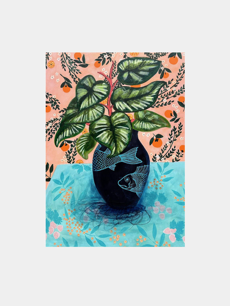 Fish Don't Exist Art Print