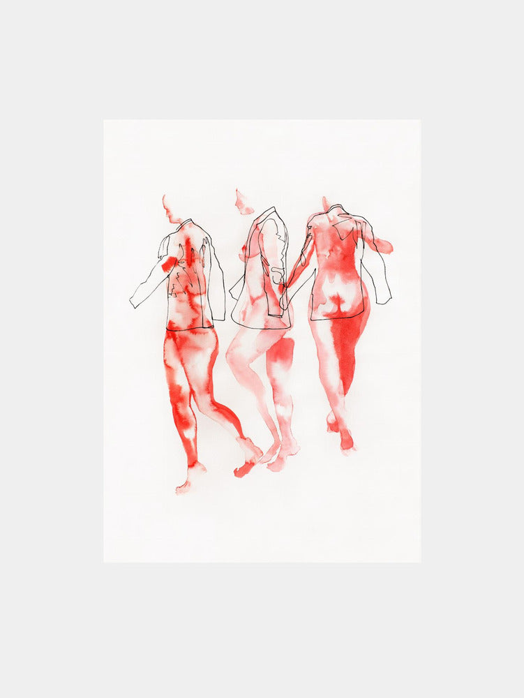 Figure Study (try Me On) Art Print