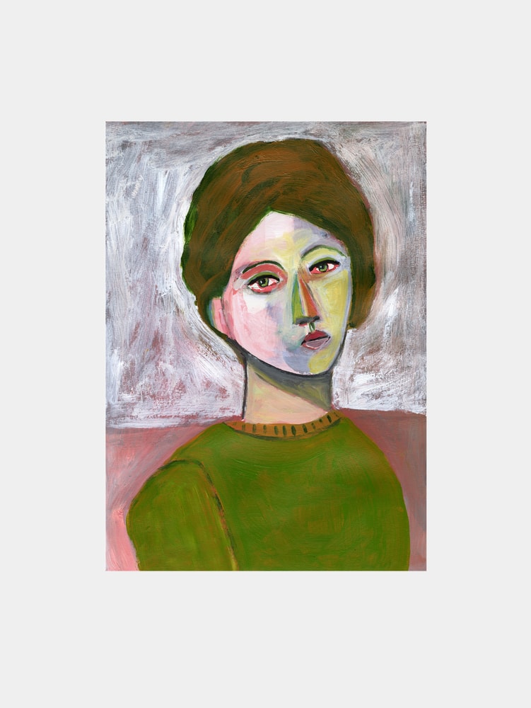 Expressive Woman Portrait