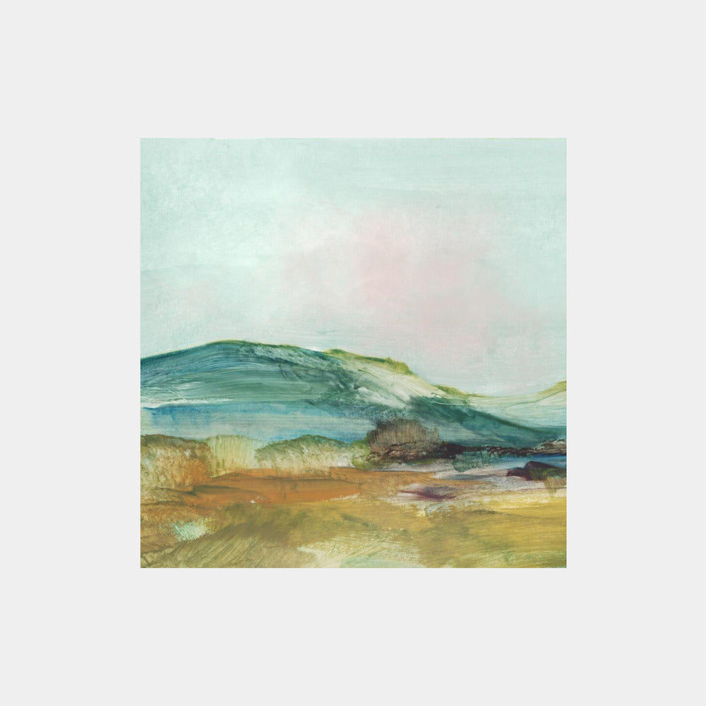 Peaceful Country Hills Art Print