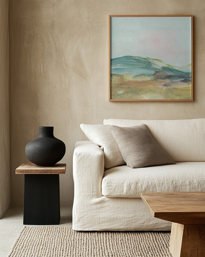 Peaceful Country Hills Art Print