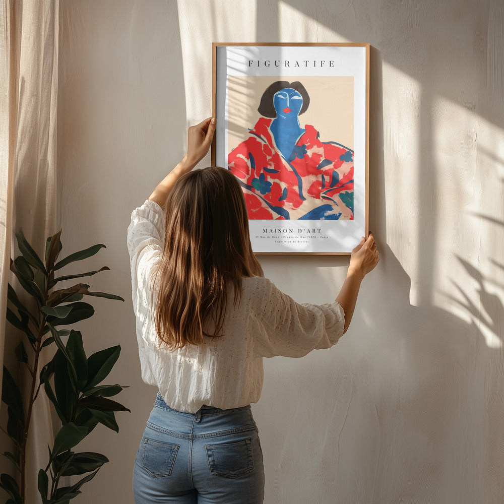 Poster Portrait Series I Art Print