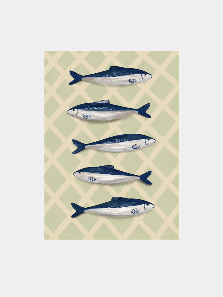 Sardines Art Print