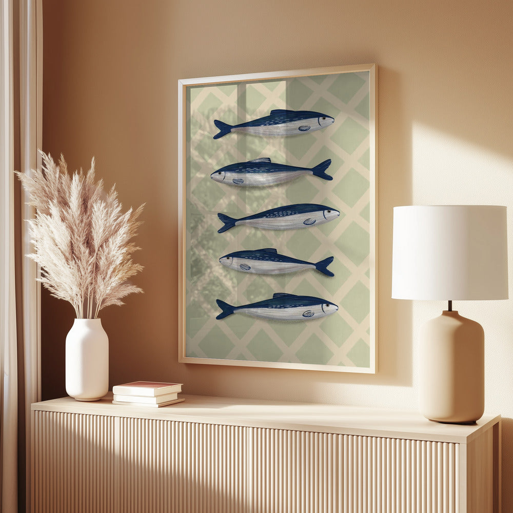Sardines Art Print