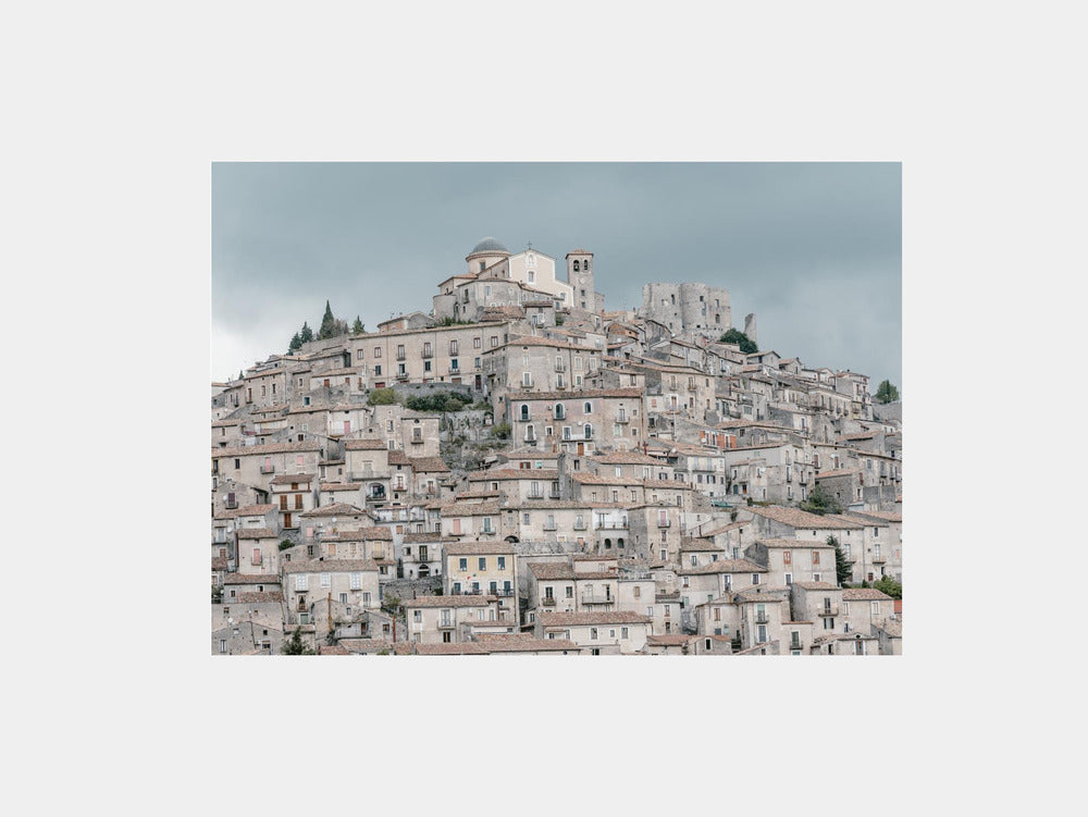 Historical cityscape, Italy Art Print