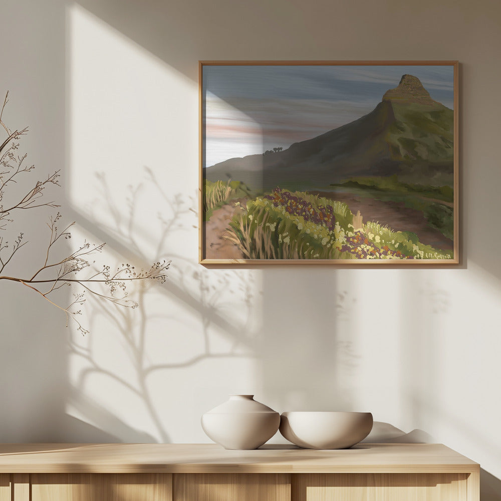 Lions head, Cape Town, South Africa Art Print