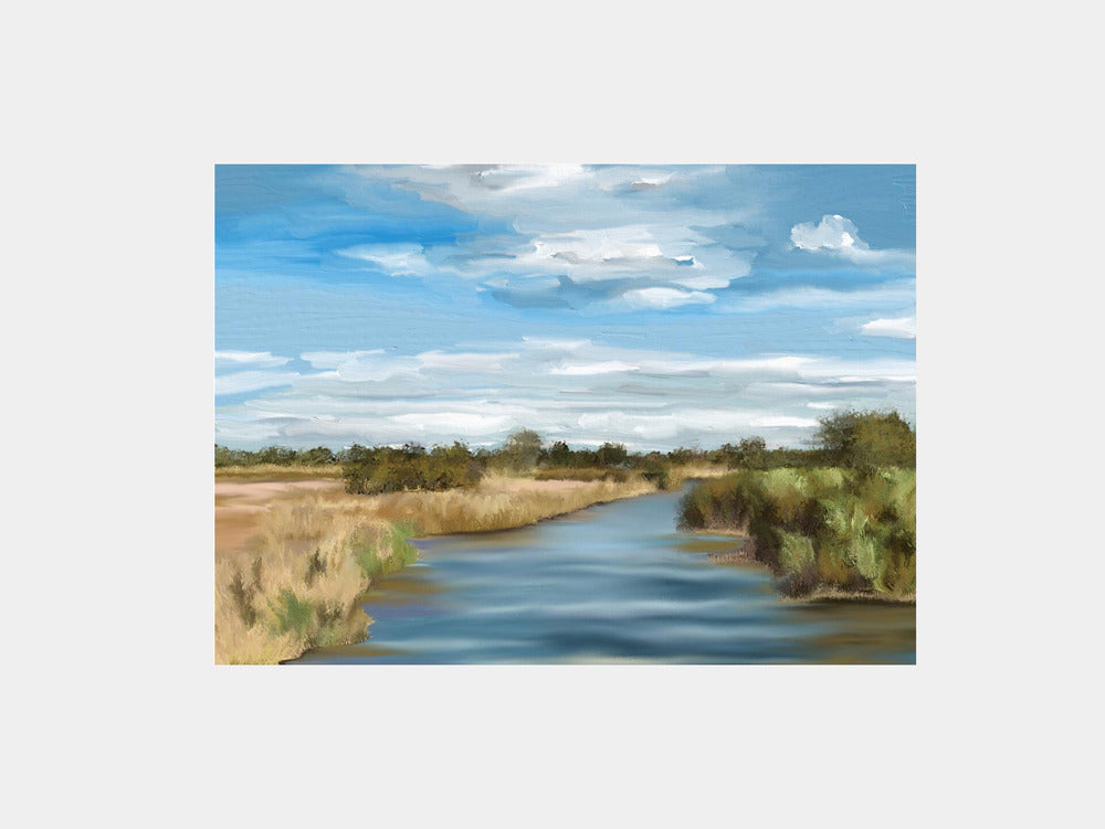Peaceful River Landscape