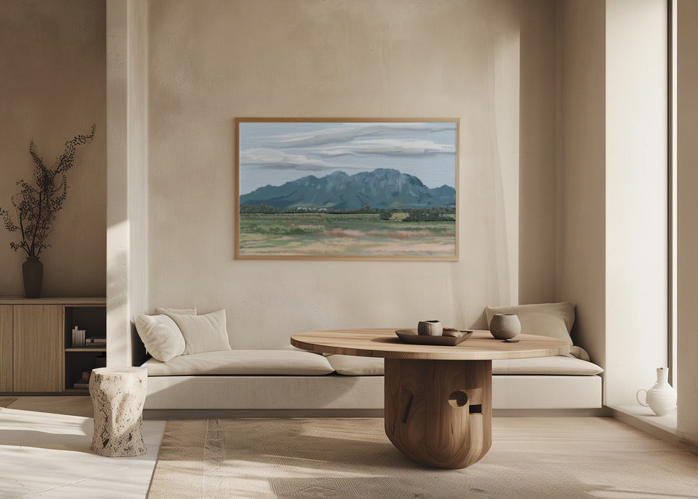 Veiled In Shadows, Rooted in Vines, Stellenbosch Art Print