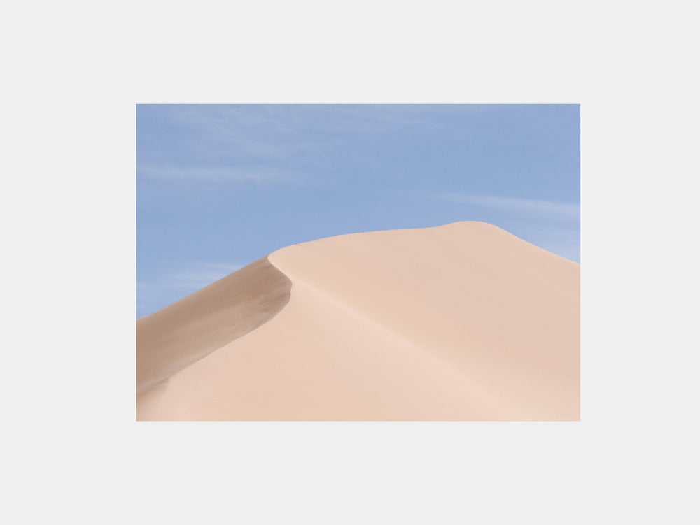 Sand dunes in Algeria Art Print