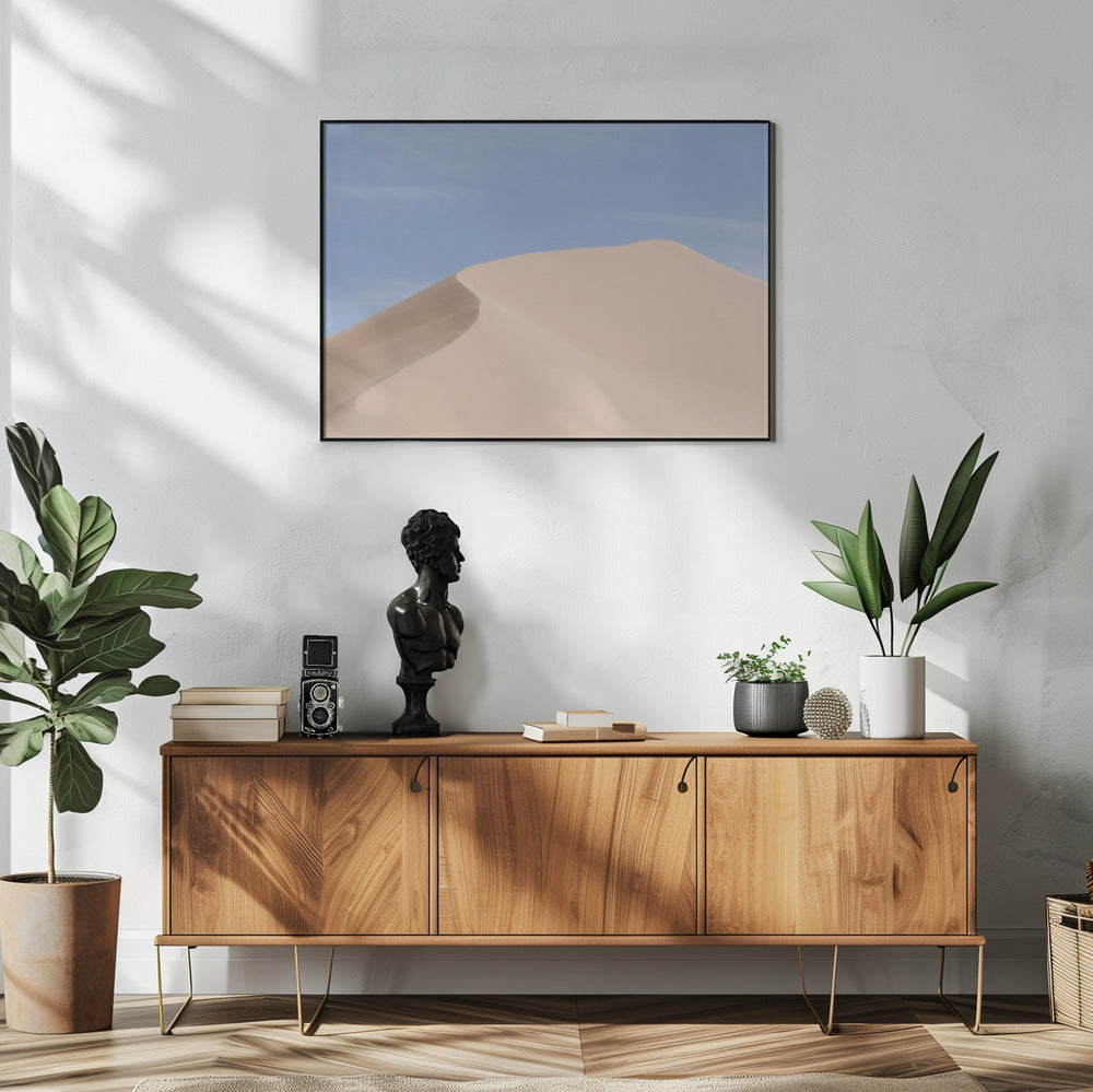 Sand dunes in Algeria Art Print