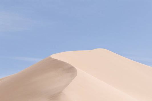 Sand dunes in Algeria