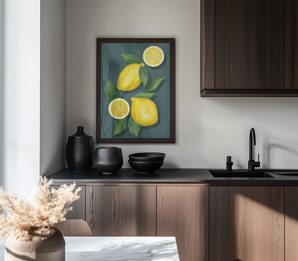 Lemons Art Print