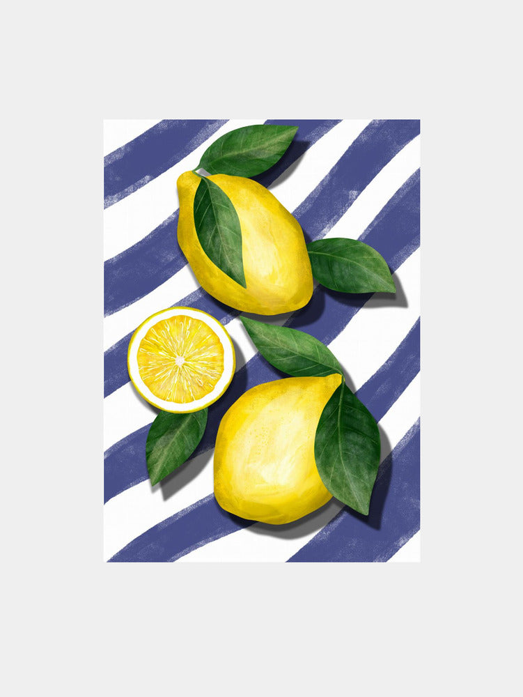 Limones II Art Print