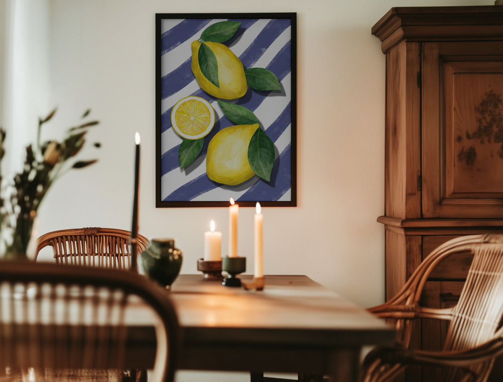 Limones II Art Print
