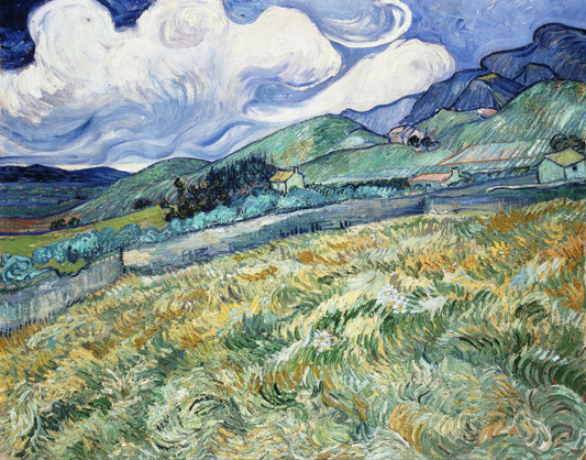 Van Gogh "Landscape From Saint Rémy (1889)"