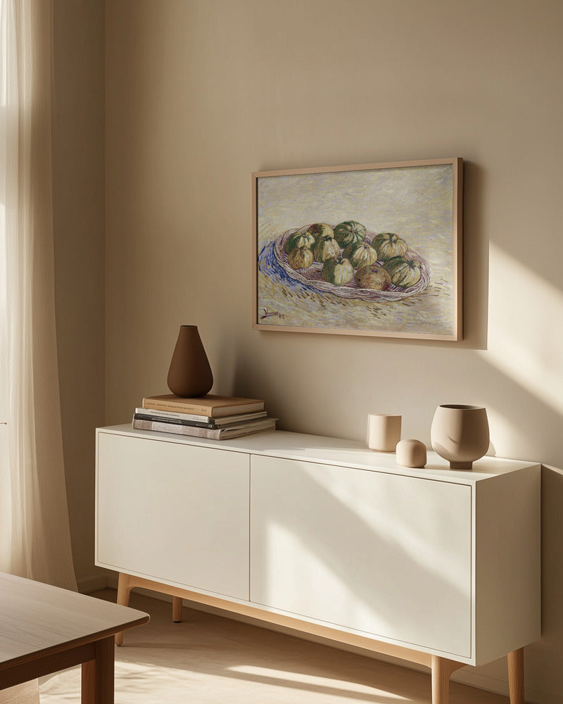 Van Gogh "Still Life, Basket of Apples (1887)" Art Print