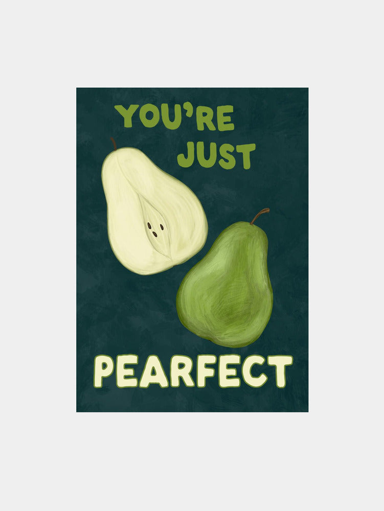 Pearfect Art Print