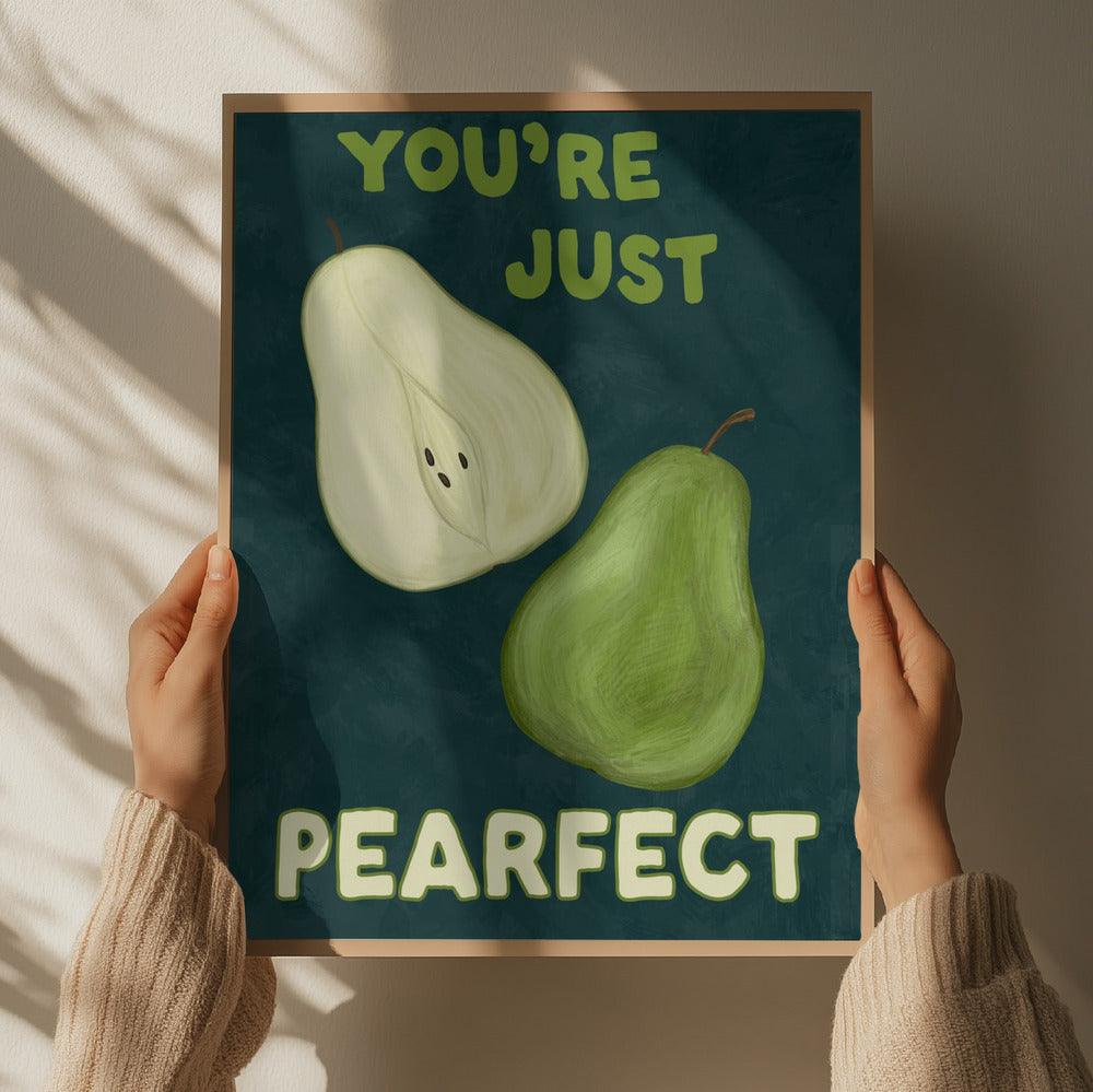 Pearfect Art Print