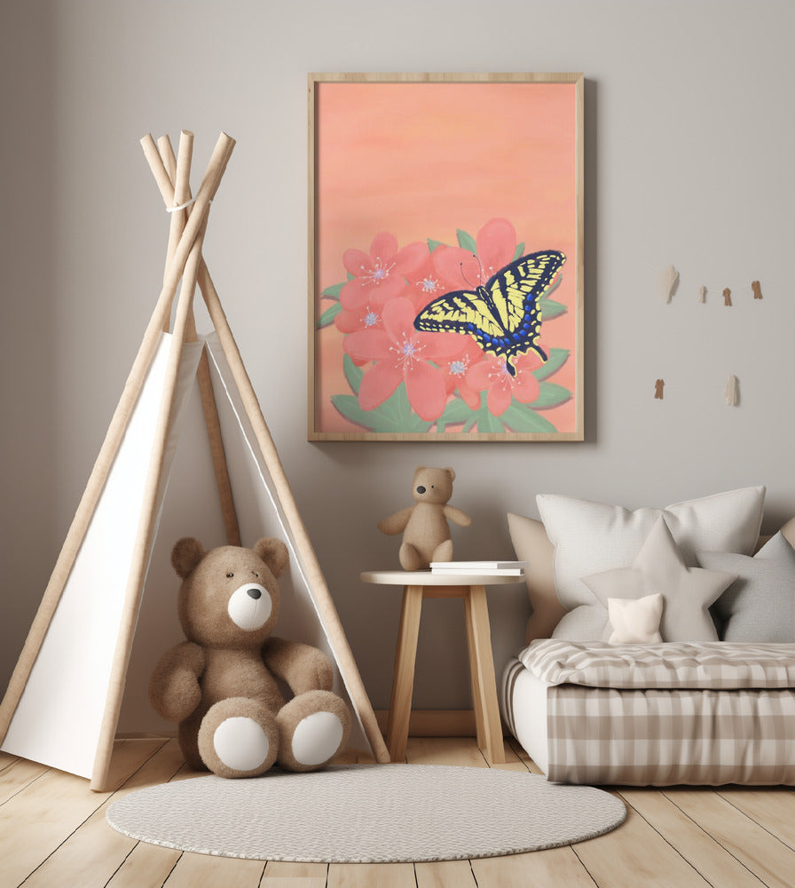 Tiger Swalowtail Butterfly Art Print