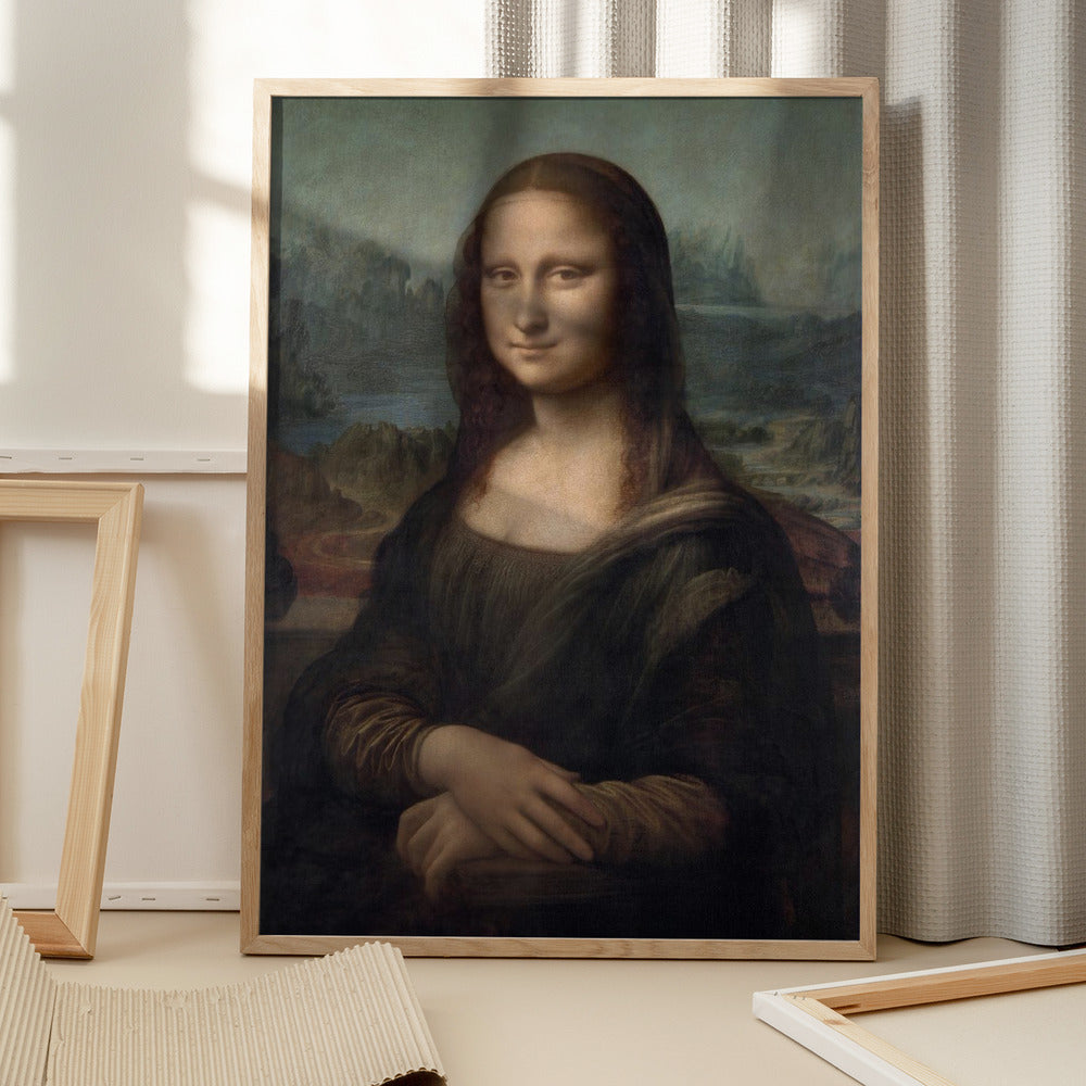 Leonardo da Vinci "Mona Lisa Del Giocondo 1503–1506" Art Print