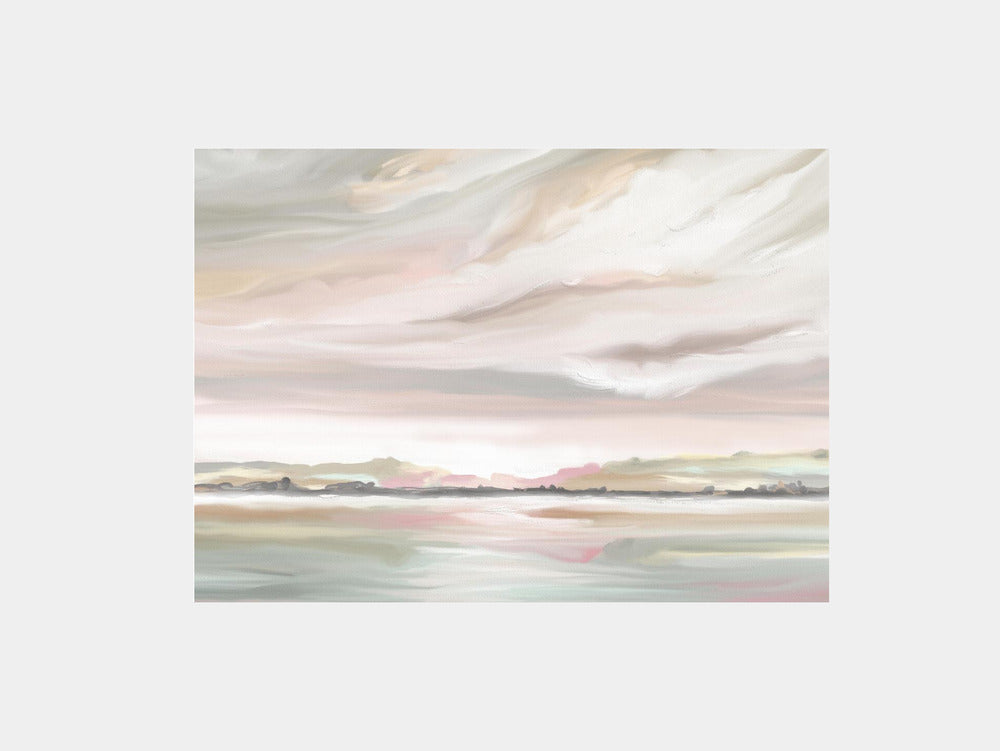 Serene Pastel Landscape