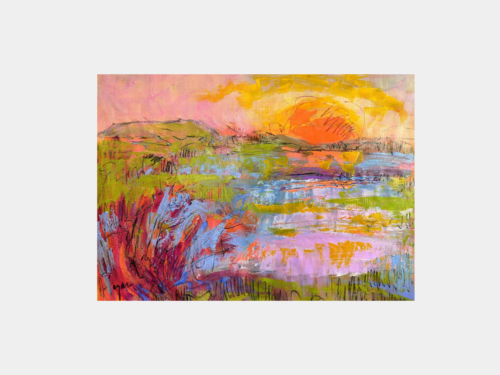 Sunset Symphony Art Print