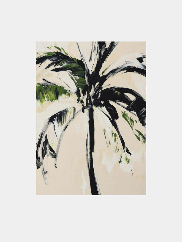 Abstract Palm Tree Art Print