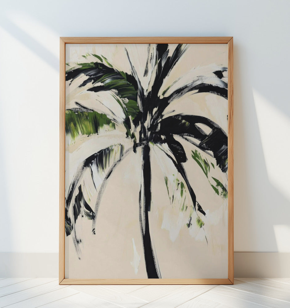 Abstract Palm Tree Art Print