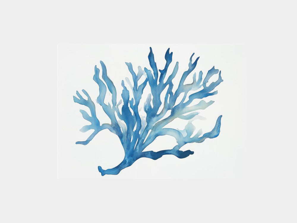 Blue Coral Art Print