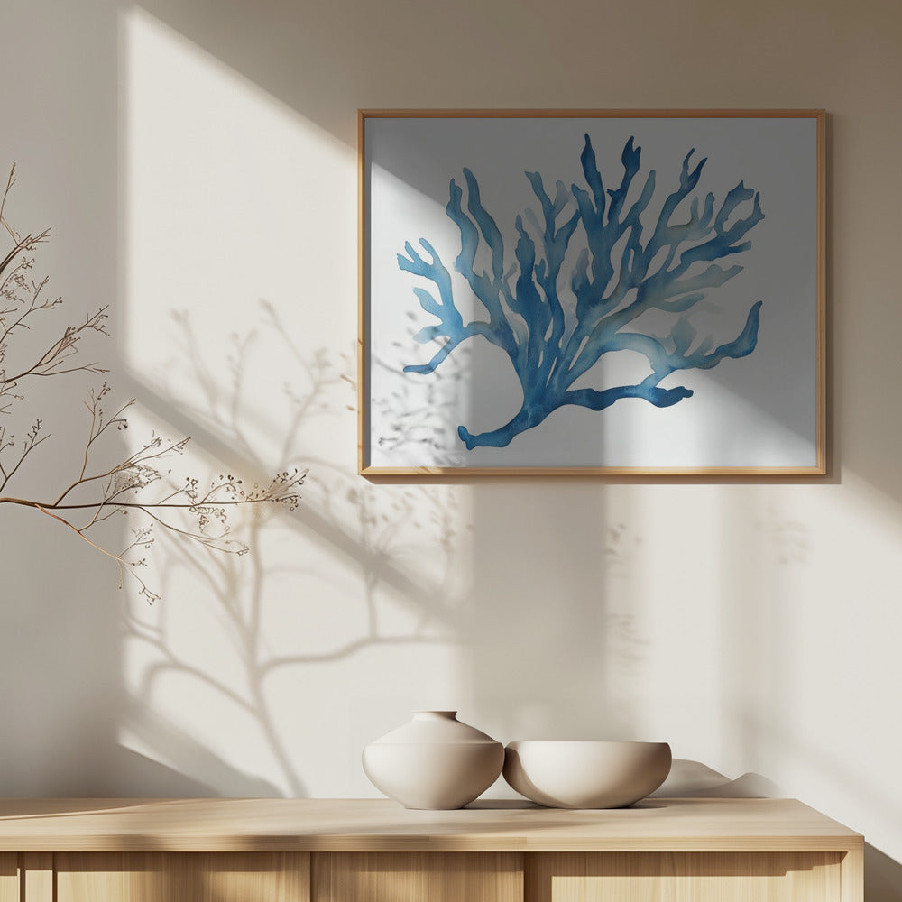 Blue Coral Art Print