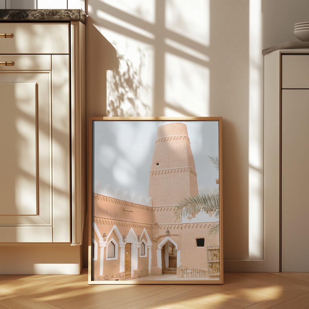 Arabian courtyard Art Print