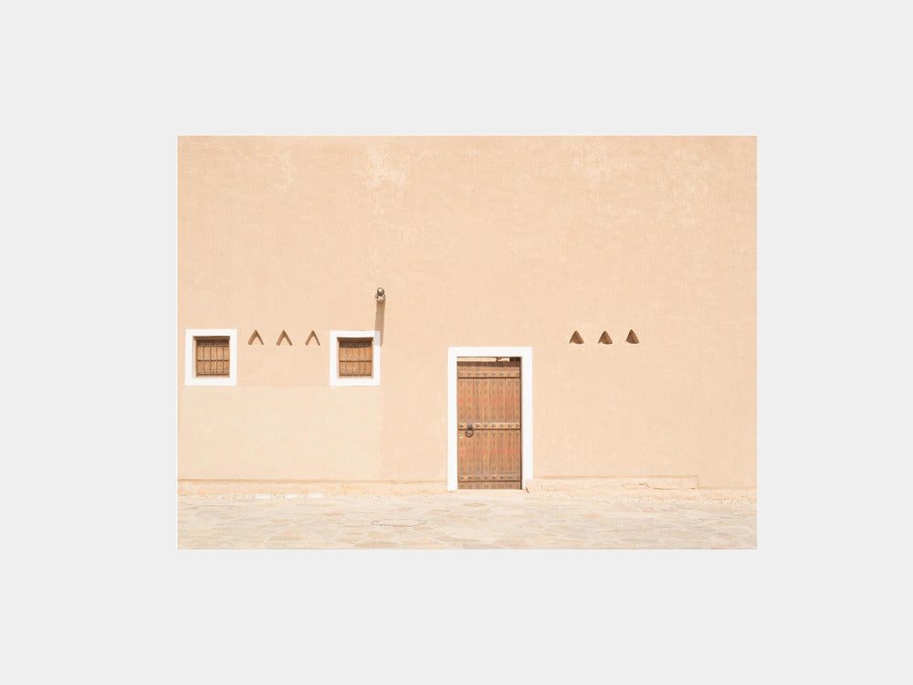 Arabian door and windows Art Print