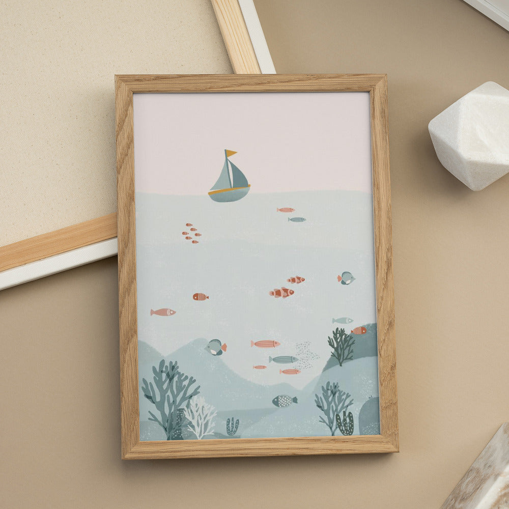 Whimsical Ocean Life