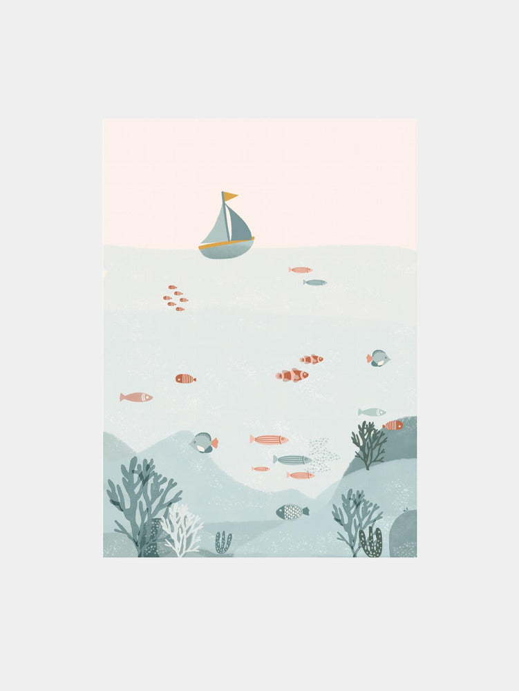 Whimsical Ocean Life
