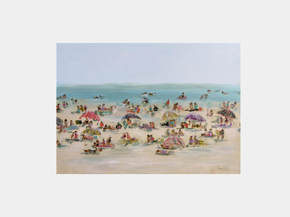 Lively Beach Day