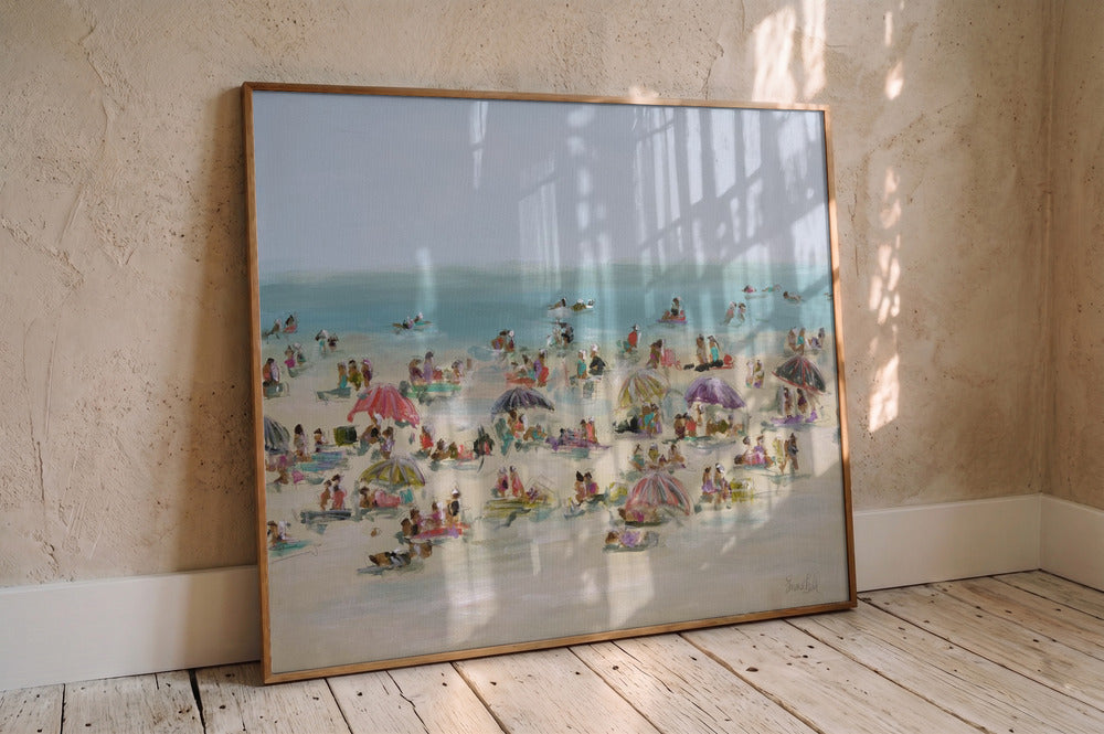 Lively Beach Day