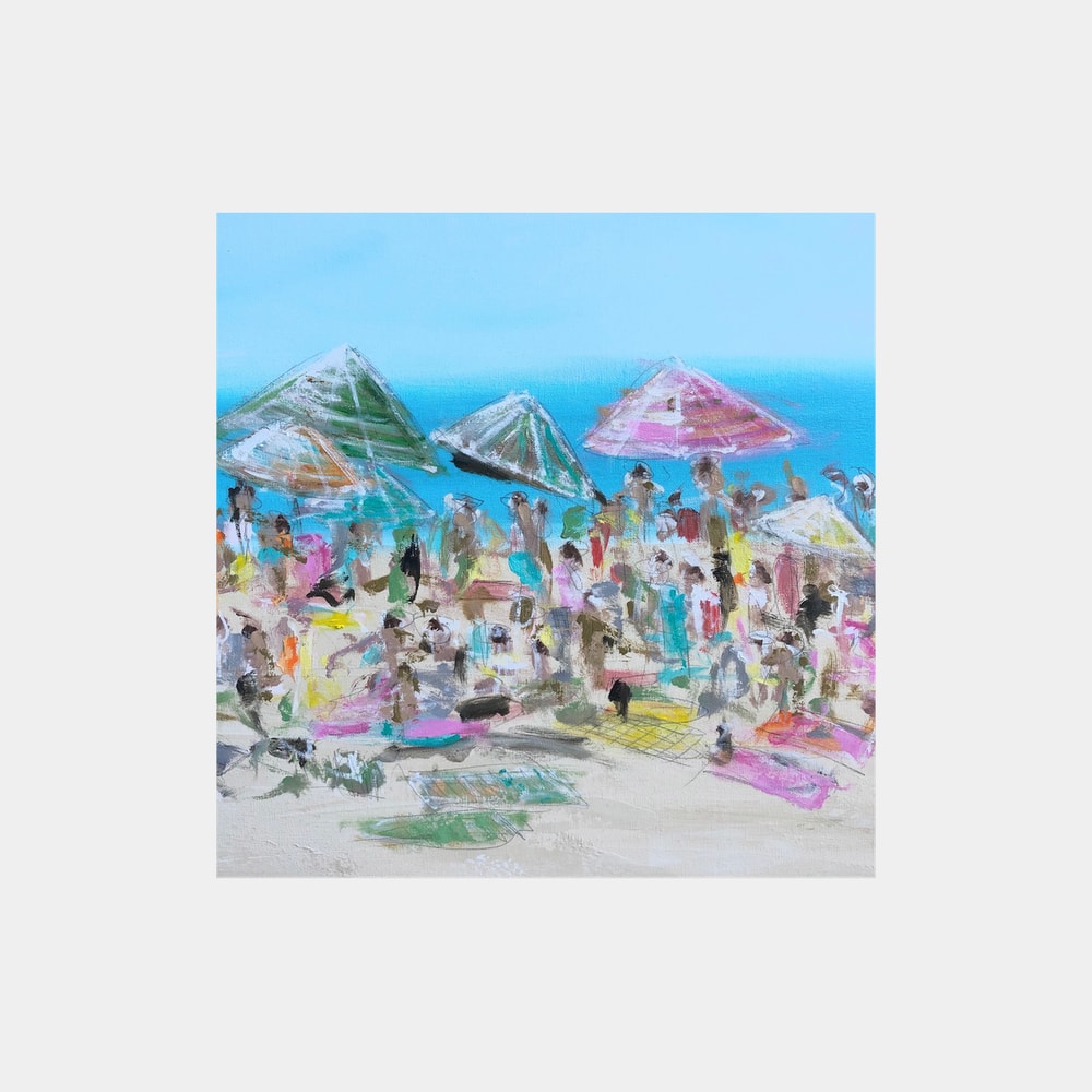 Vibrant Beach Day