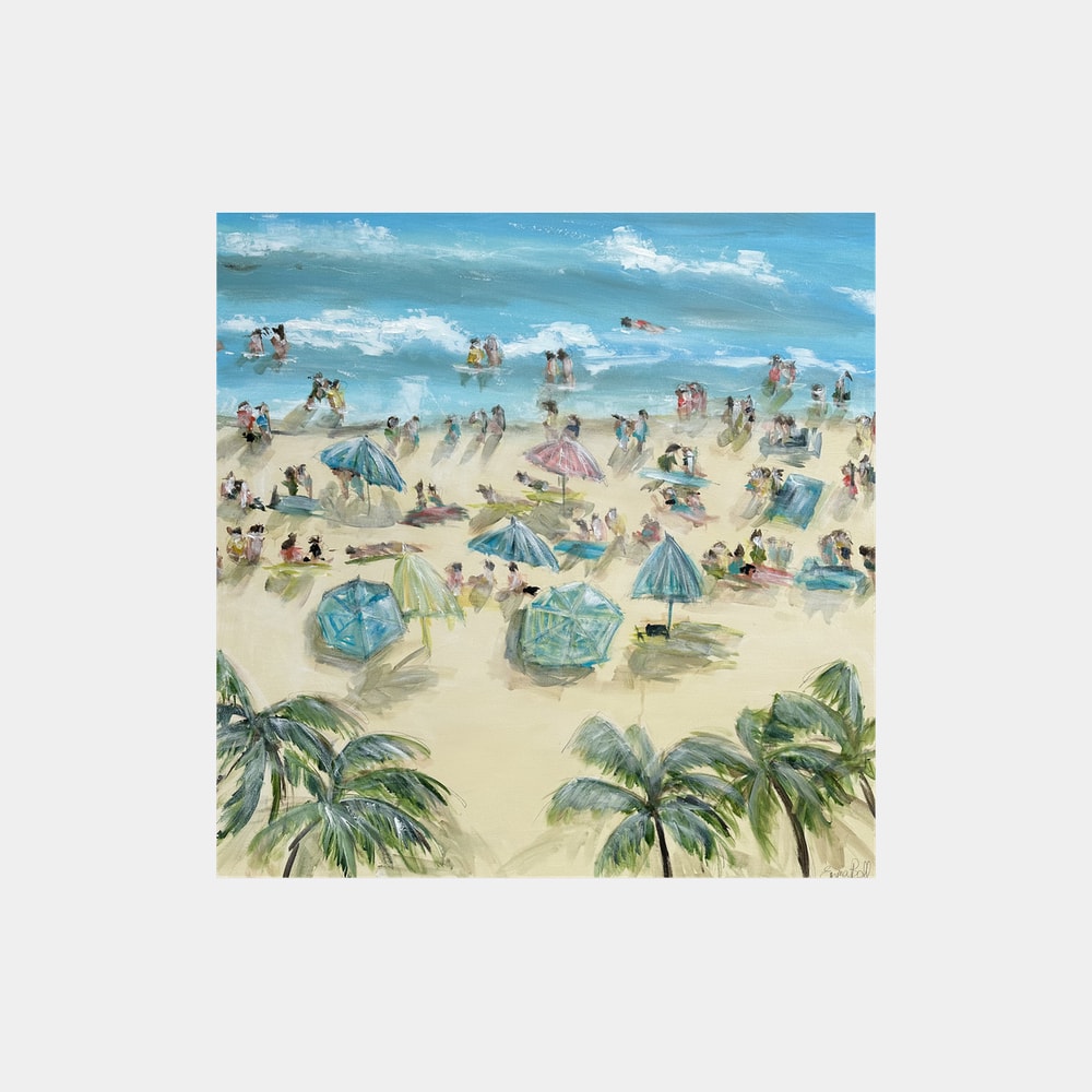 Tropical Beach Scene