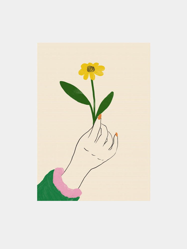 A Flower for You Art Print