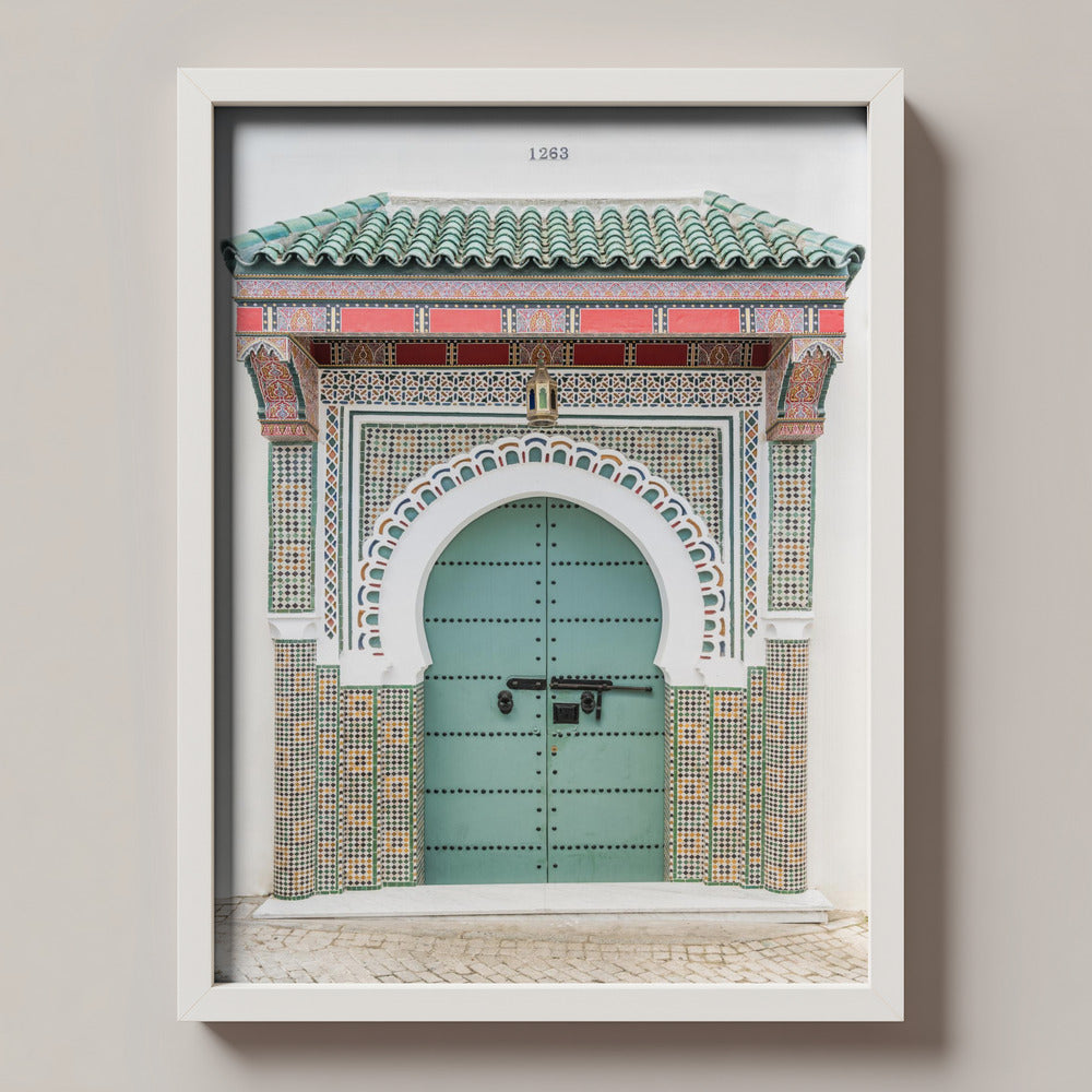 Vibrant Moroccan Doorway