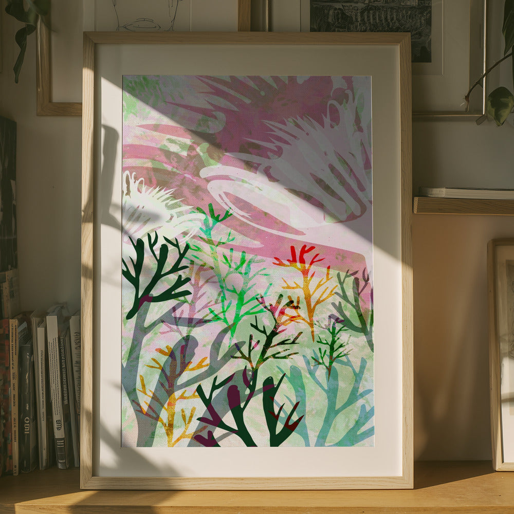 Vibrant Dreamscape Art Print