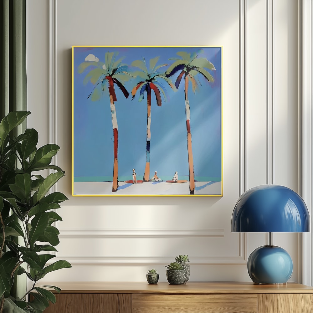 Tropical Beach Palms
