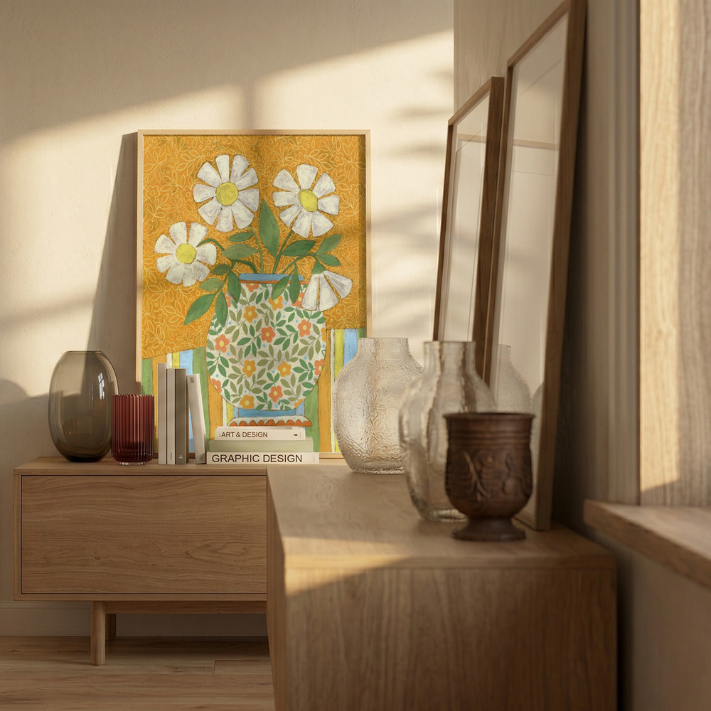 Cheerful Daisy Still Life