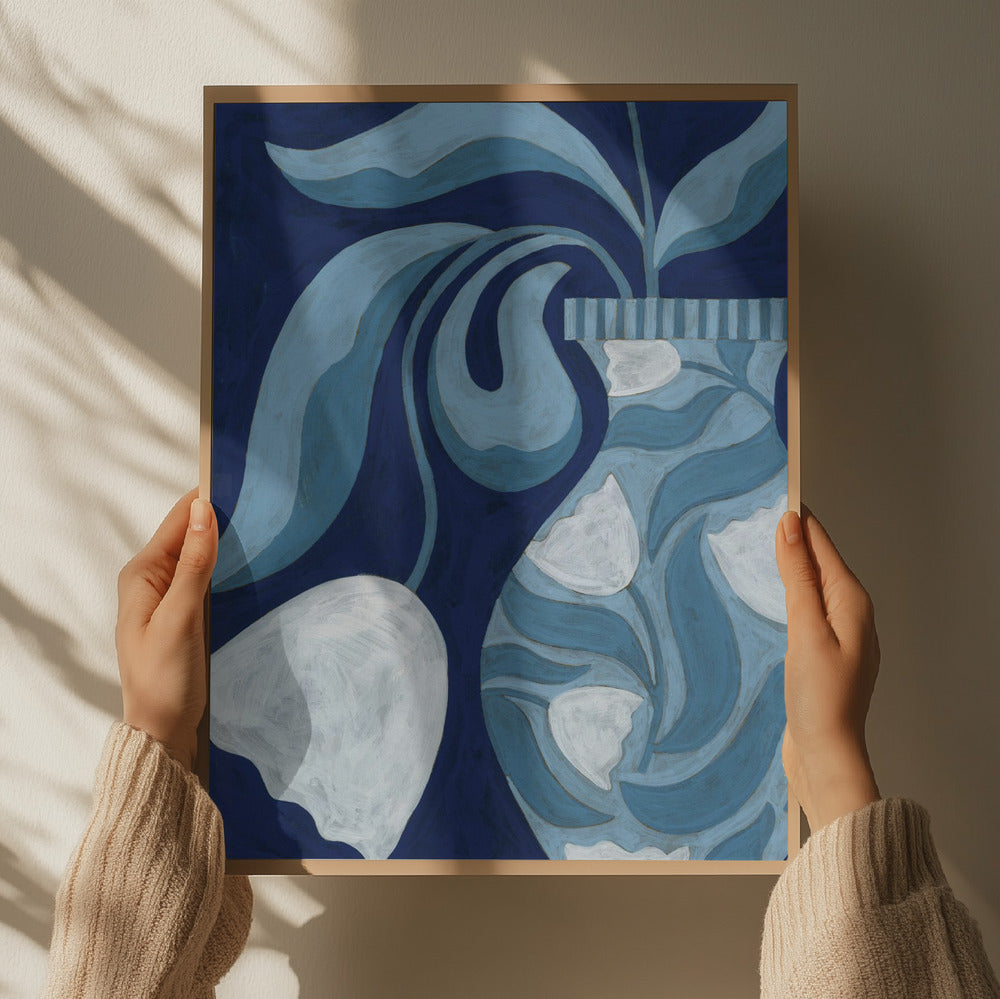 White Tulip Still Life Art Print