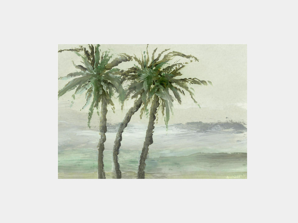 Windy Palms Art Print