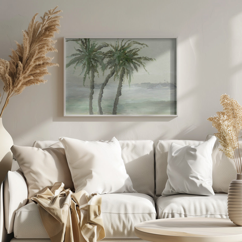 Windy Palms Art Print