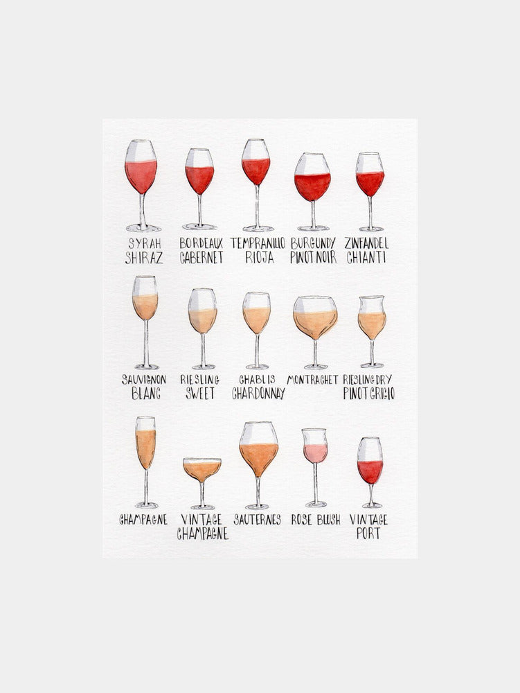 Wine Glass Varieties