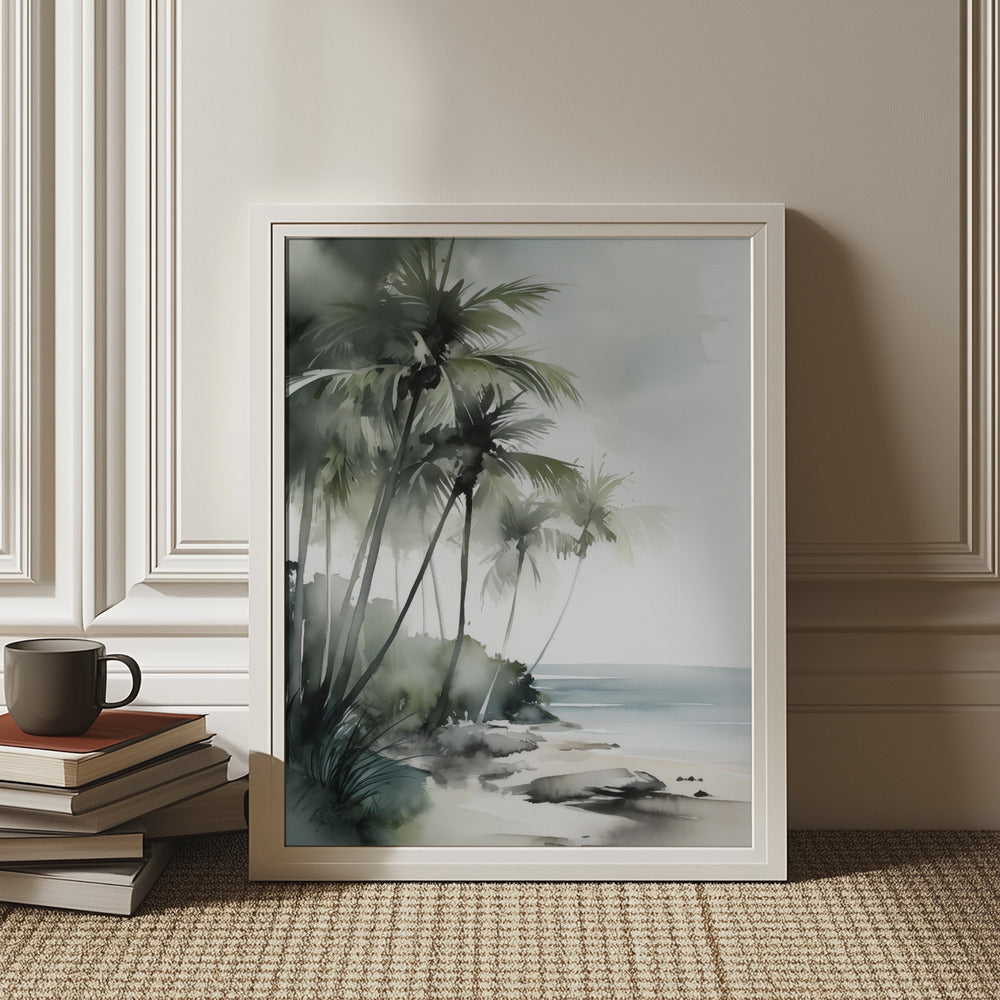 The Beach Art Print